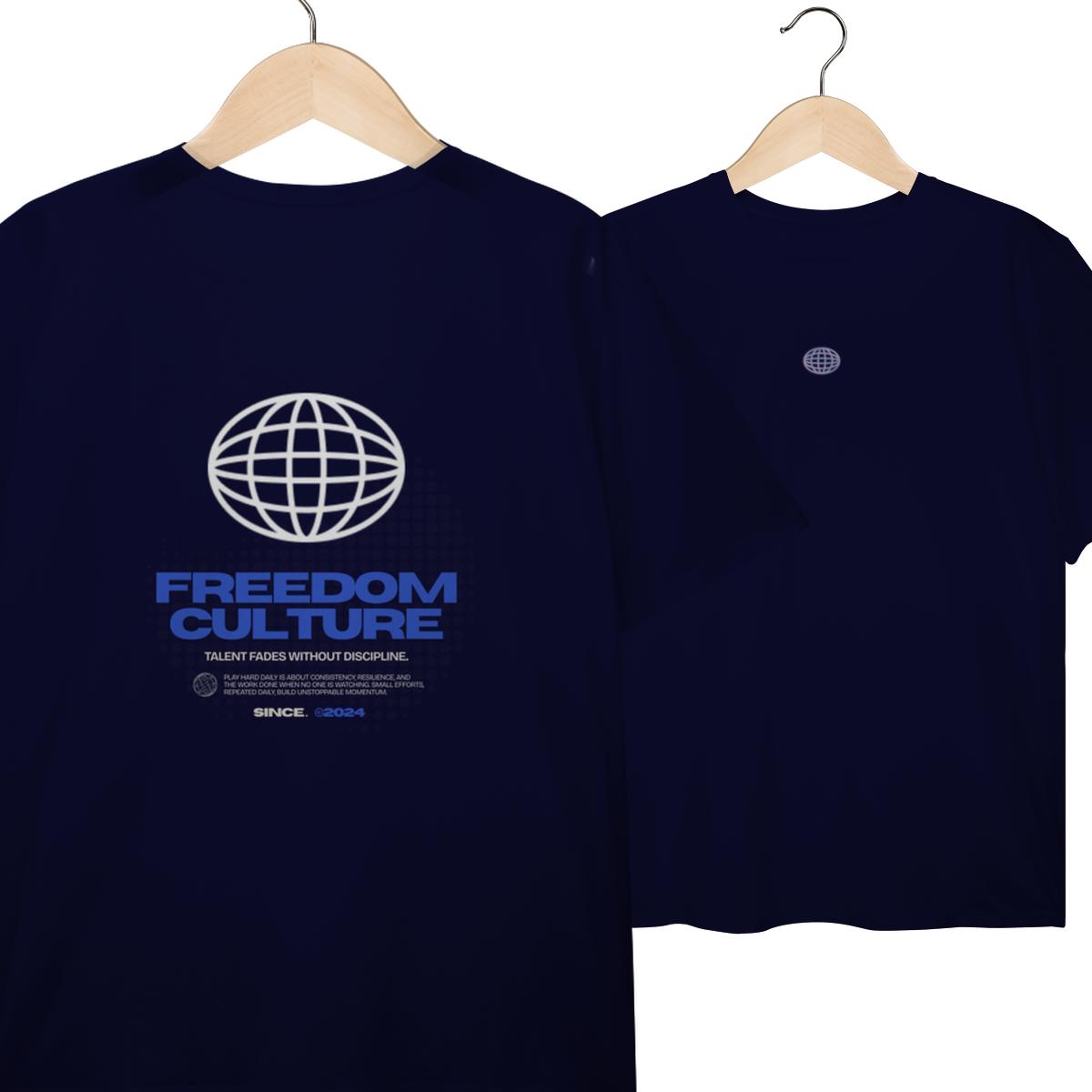 T-Shirt Plus Size Logo Freedom