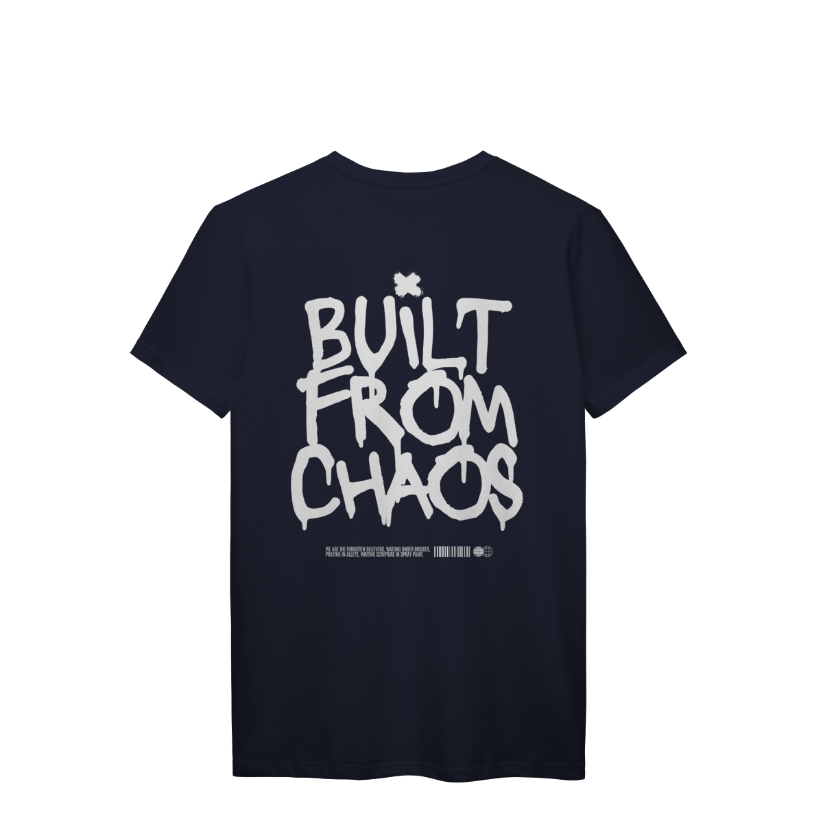 Camiseta Built From Chaos — Freedom Culture