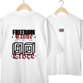 Oversized Unissex Freedom Club Libre