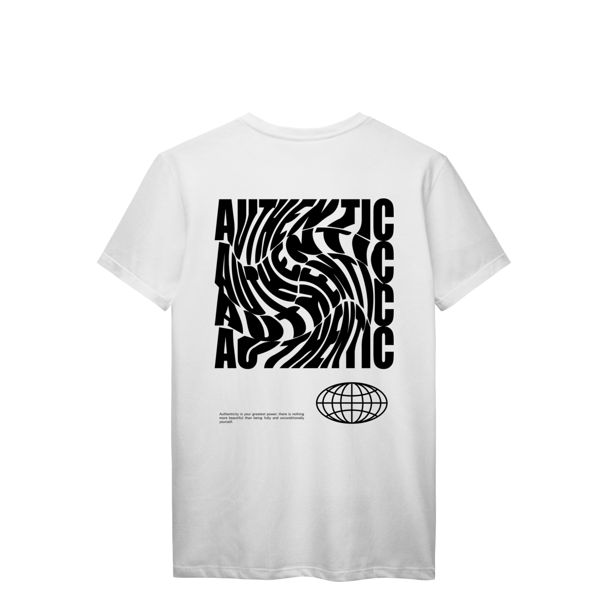 Camiseta Authentic — Vista o que ninguém pode copiar