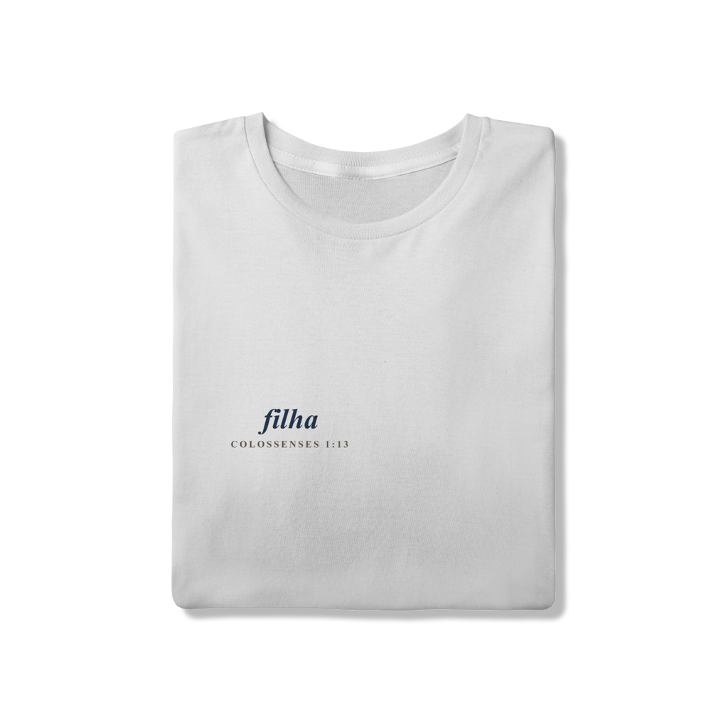Camiseta Me Transformou — Freedom Culture