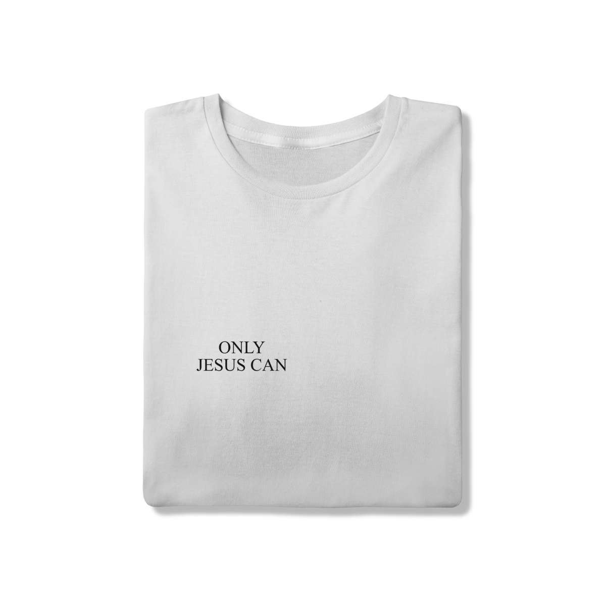 Camiseta Only Jesus Can — Freedom Culture