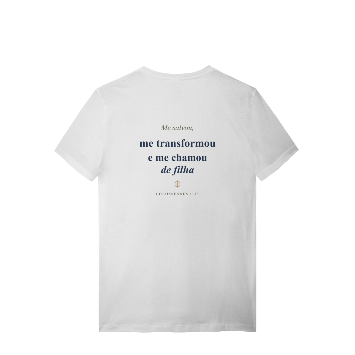 Camiseta Me Transformou — Freedom Culture