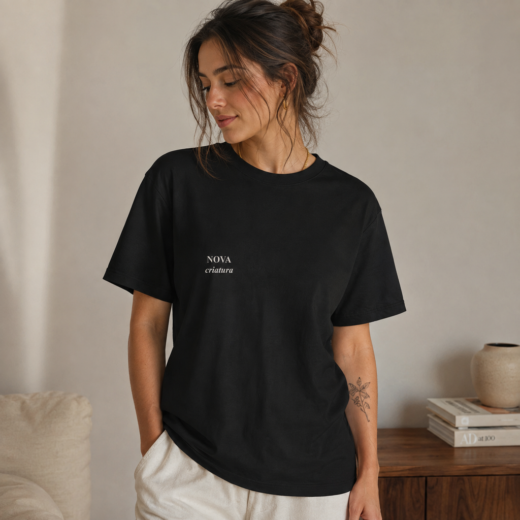 Camiseta Nova Criatura — Freedom Culture
