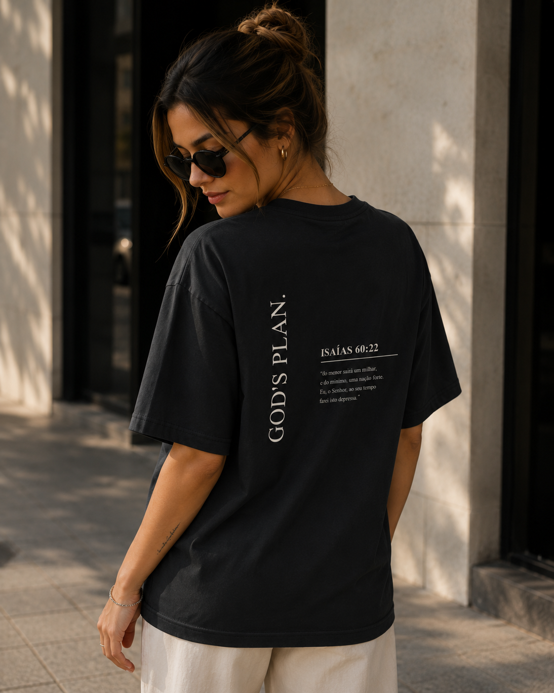 Camiseta God's Plan — Freedom Culture