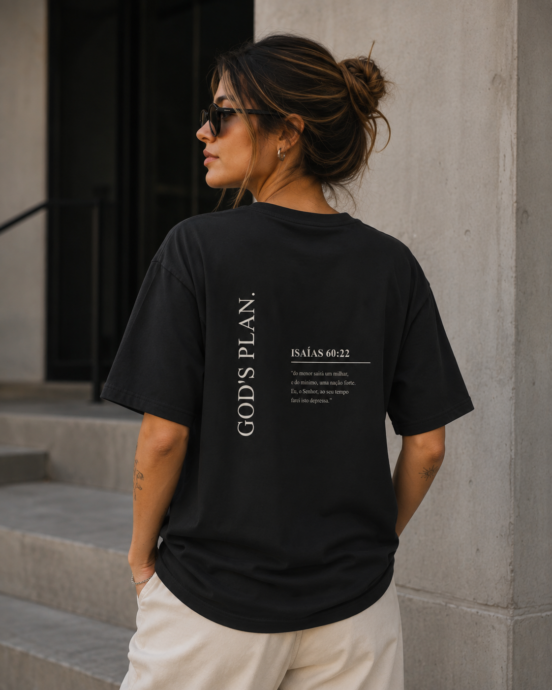Camiseta God's Plan — Freedom Culture