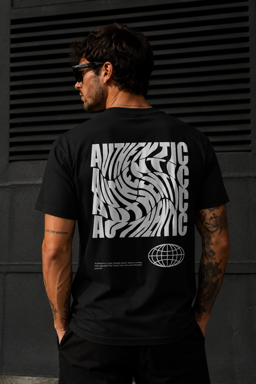 Camiseta Authentic — Vista o que ninguém pode copiar