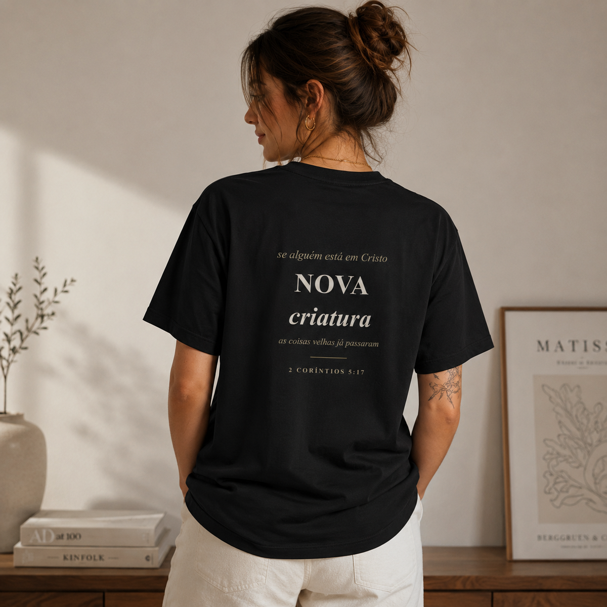 Camiseta Nova Criatura — Freedom Culture