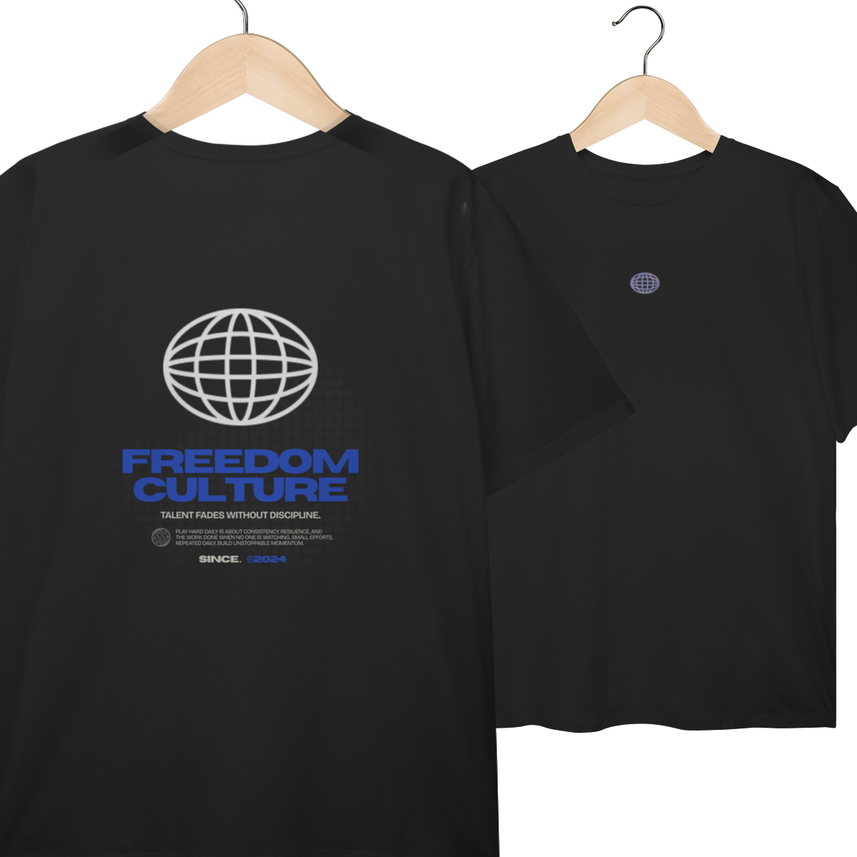 T-Shirt Plus Size Logo Freedom