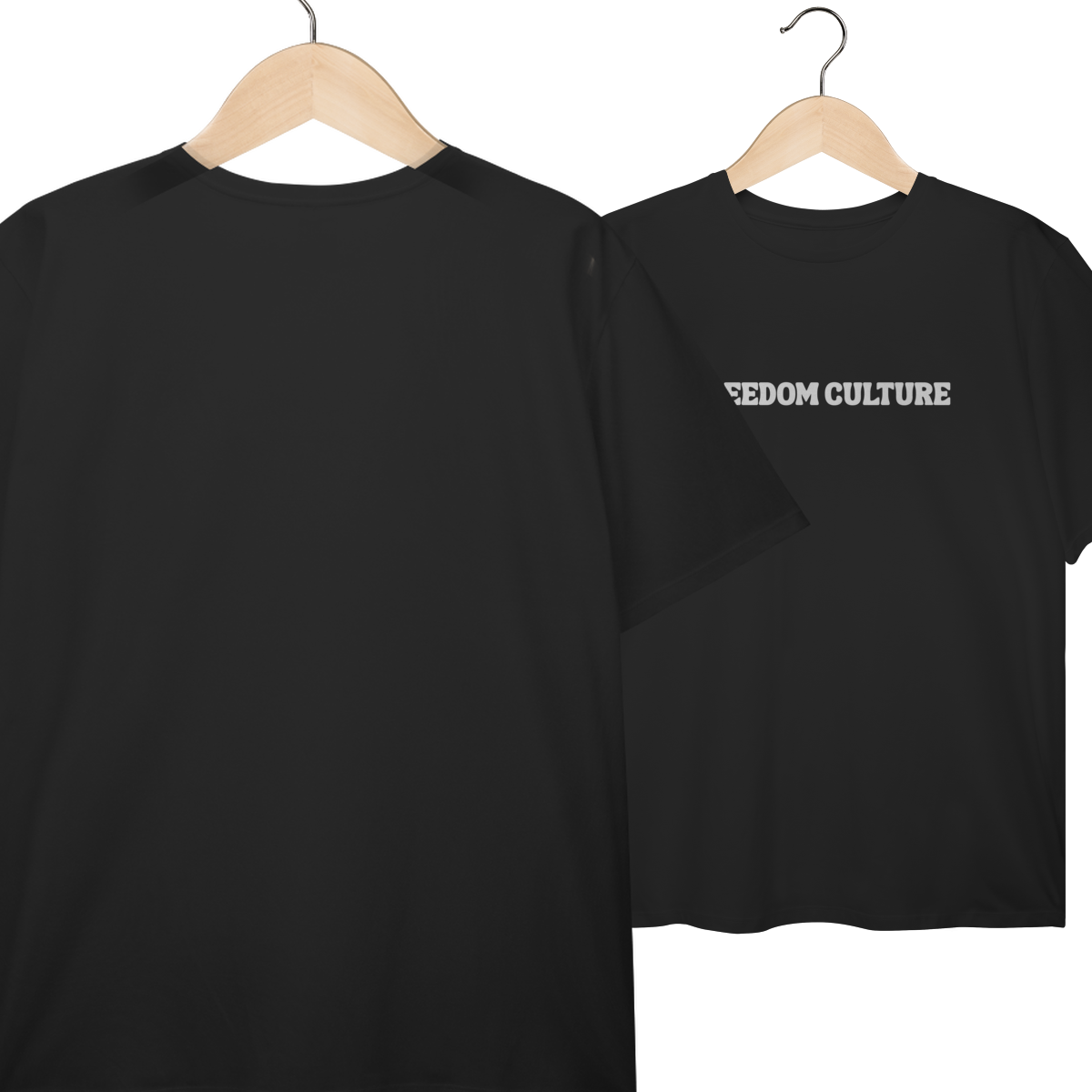 T-Shirt Plus Size Freedom Culture