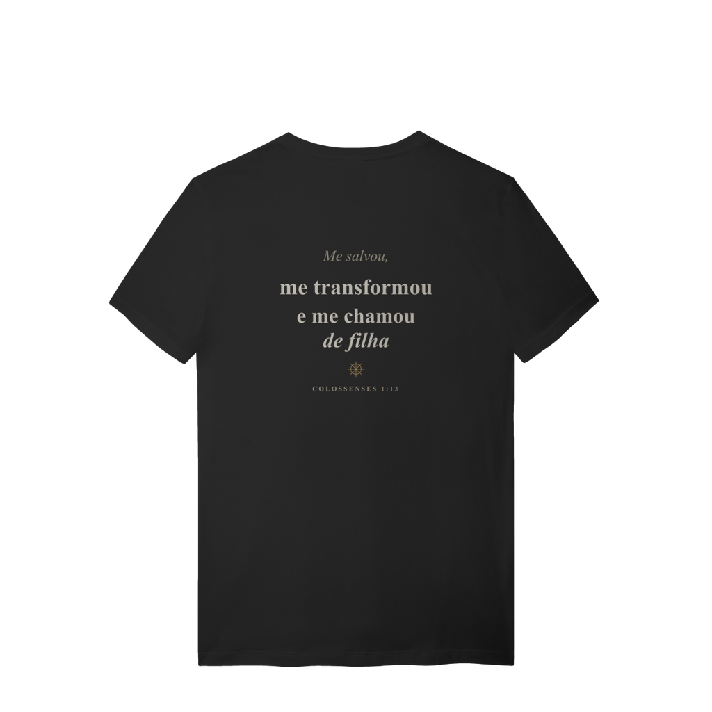 Camiseta Me Transformou — Freedom Culture