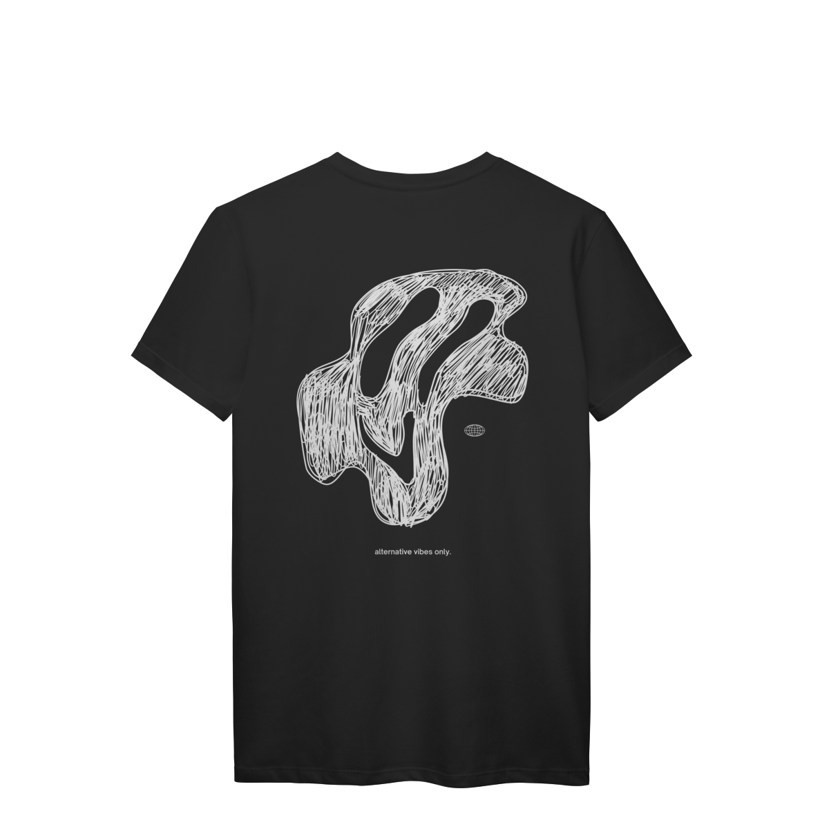 Camiseta Alternative Vibes Only — Vista Sua Própria Frequência